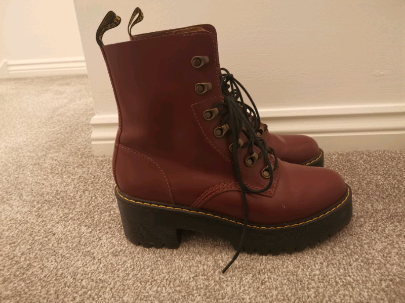 dr martens leona oxblood